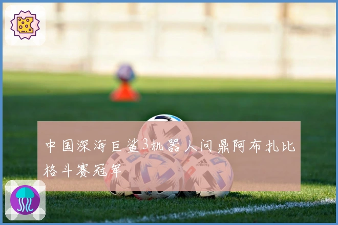 中国深海巨鲨3机器人问鼎阿布扎比格斗赛冠军